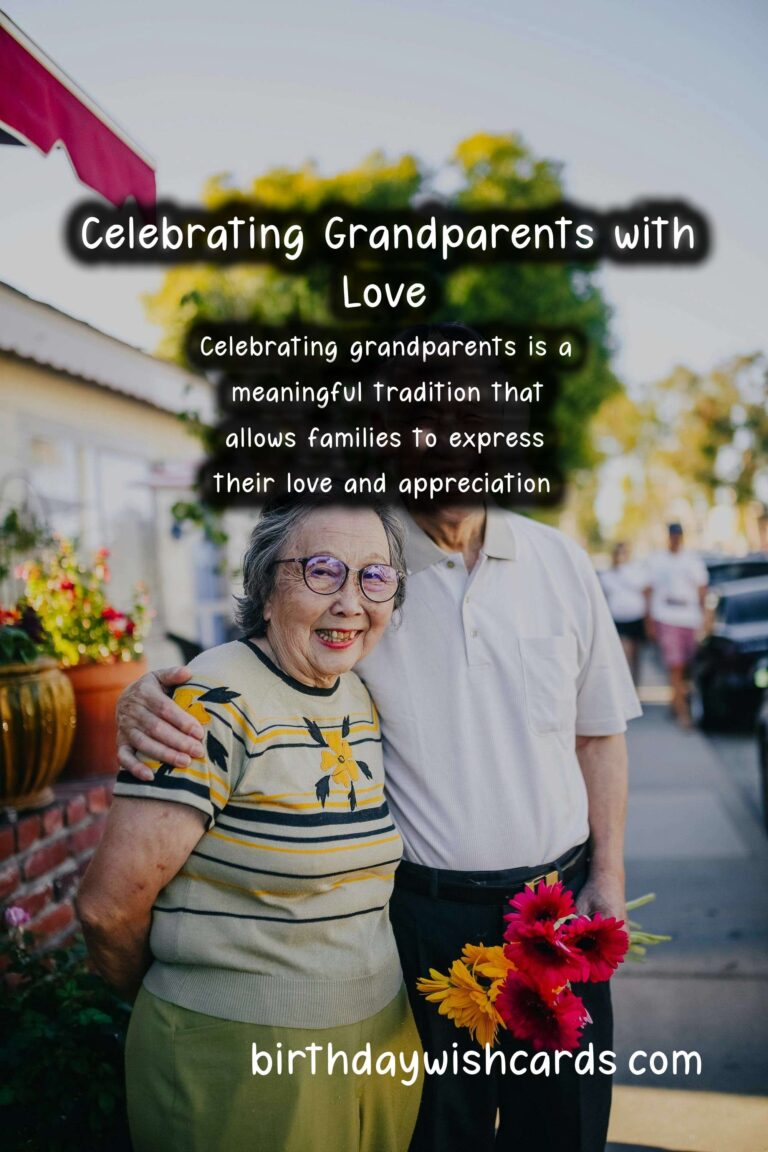 How to Celebrate Grandparents the Traditional Way