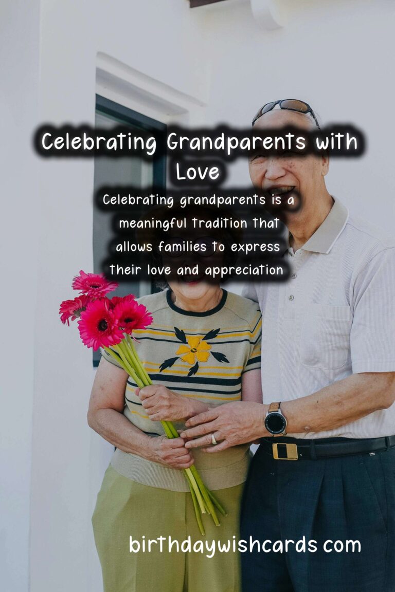 How to Celebrate Grandparents the Traditional Way