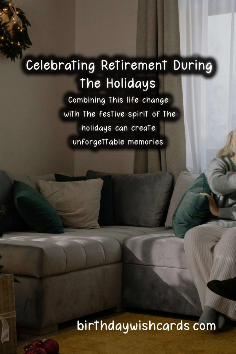 How to Celebrate Retirement During the Holidays