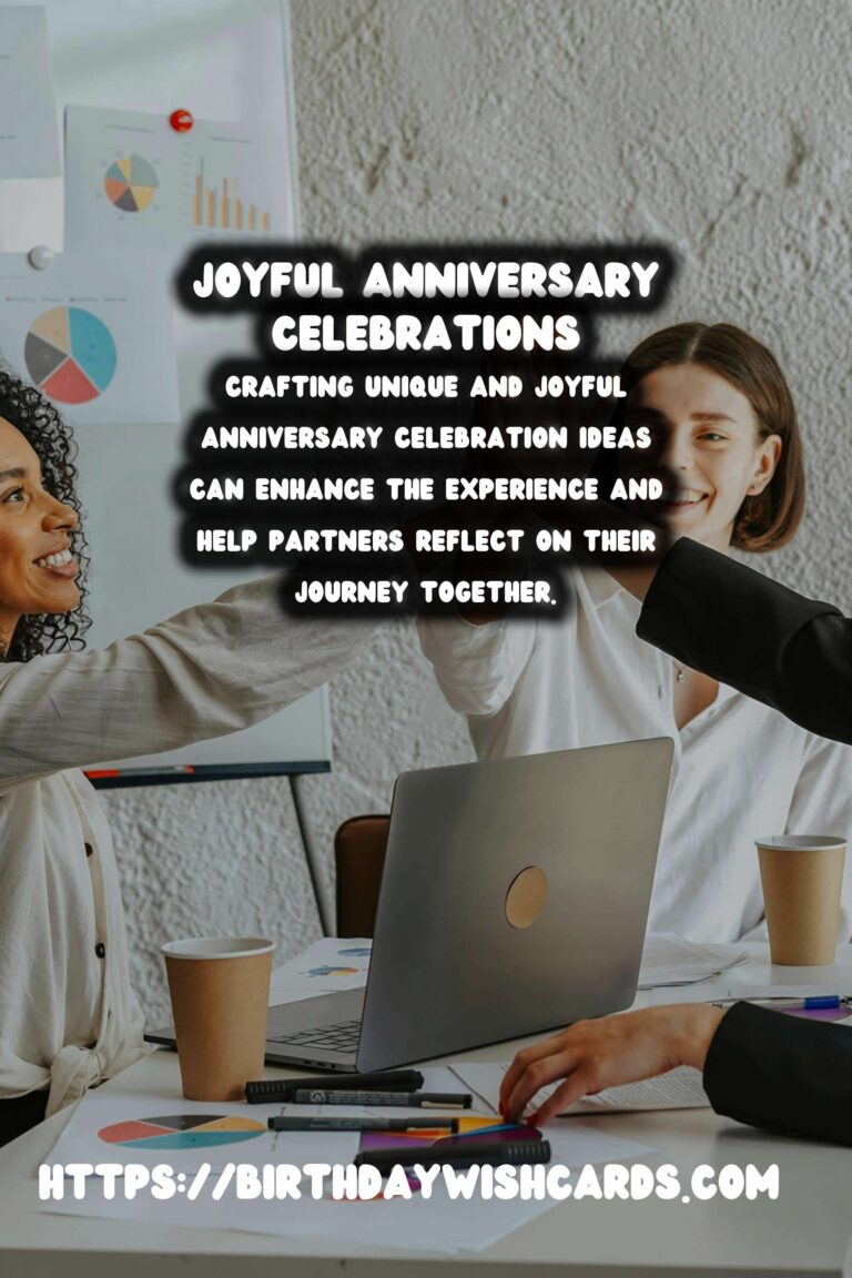 How to Craft Anniversary Celebration Ideas That Spark Joy