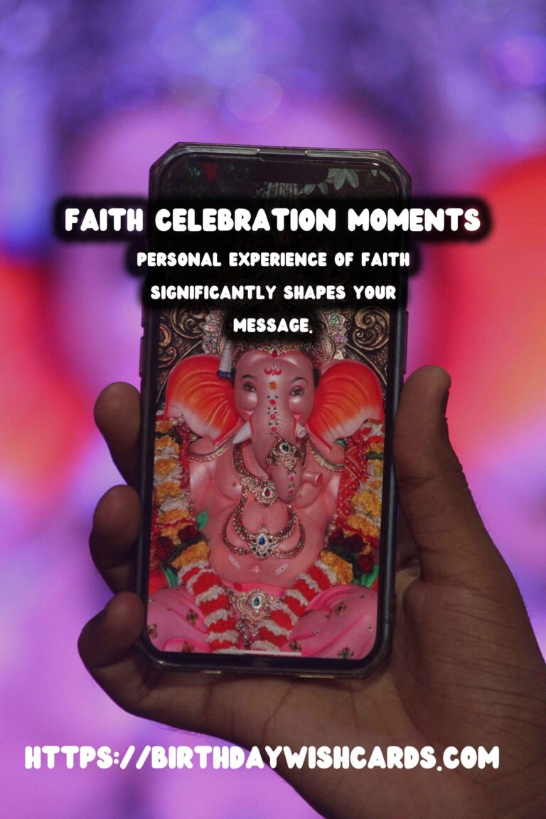 How to Craft Faith Celebration Messages That Feel Authentic