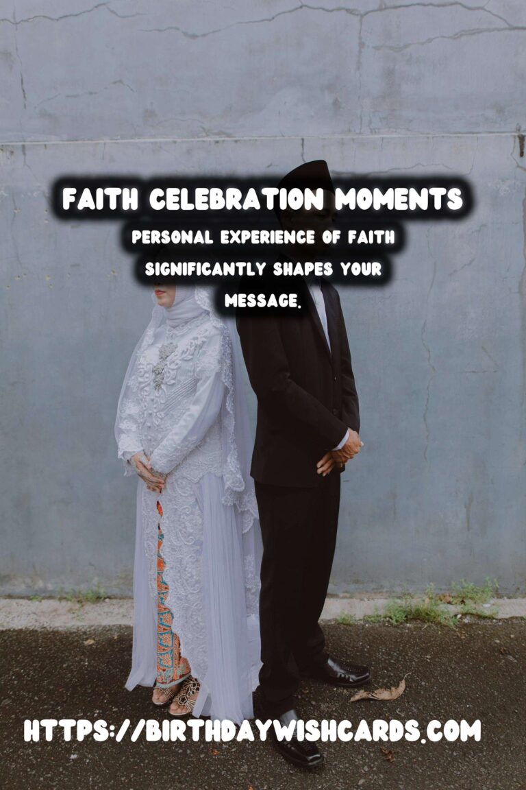 How to Craft Faith Celebration Messages That Feel Authentic