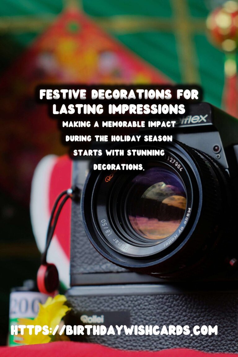 How to Craft Holiday Decoration Tips for Lasting Impressions