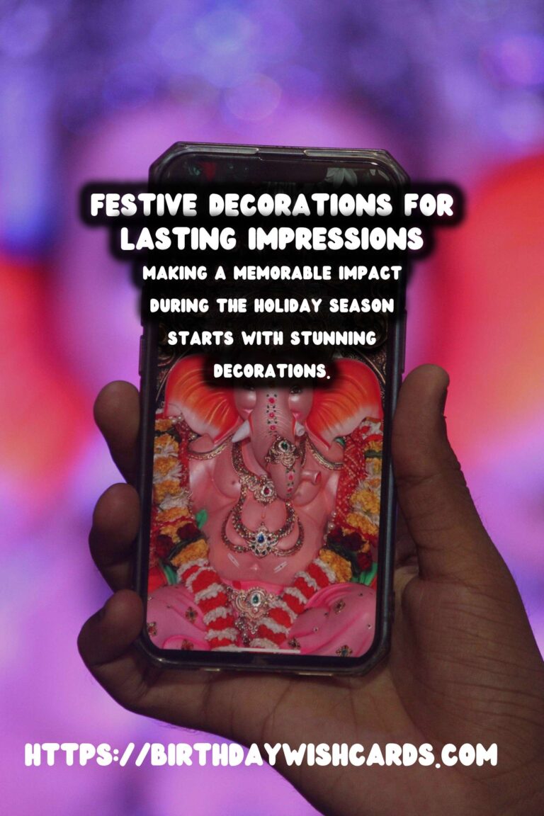 How to Craft Holiday Decoration Tips for Lasting Impressions