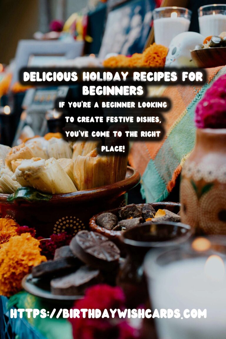 How to Craft Holiday Food Ideas For Beginners