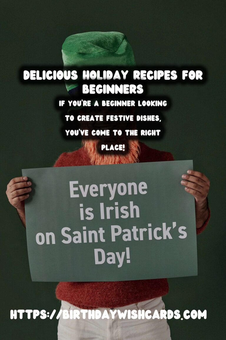 How to Craft Holiday Food Ideas For Beginners