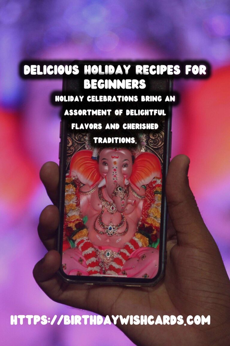 How to Craft Holiday Food Ideas For Beginners