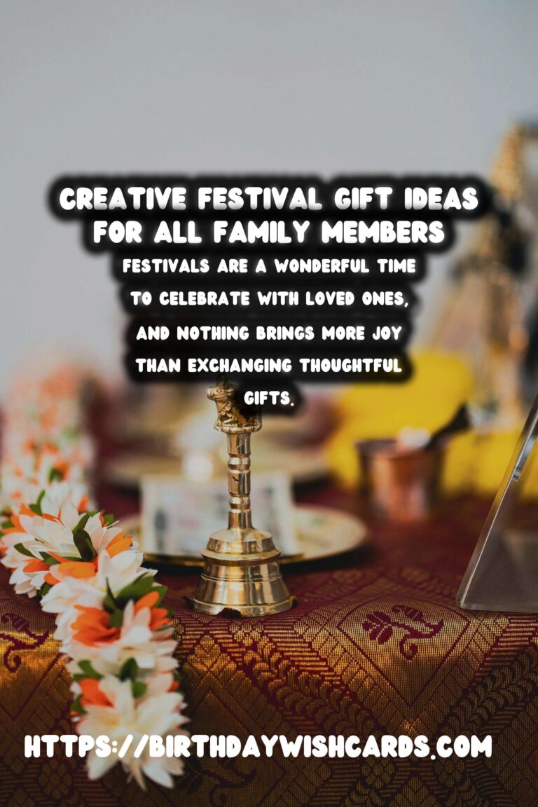 How to Create Festival Gift Ideas for the Whole Family