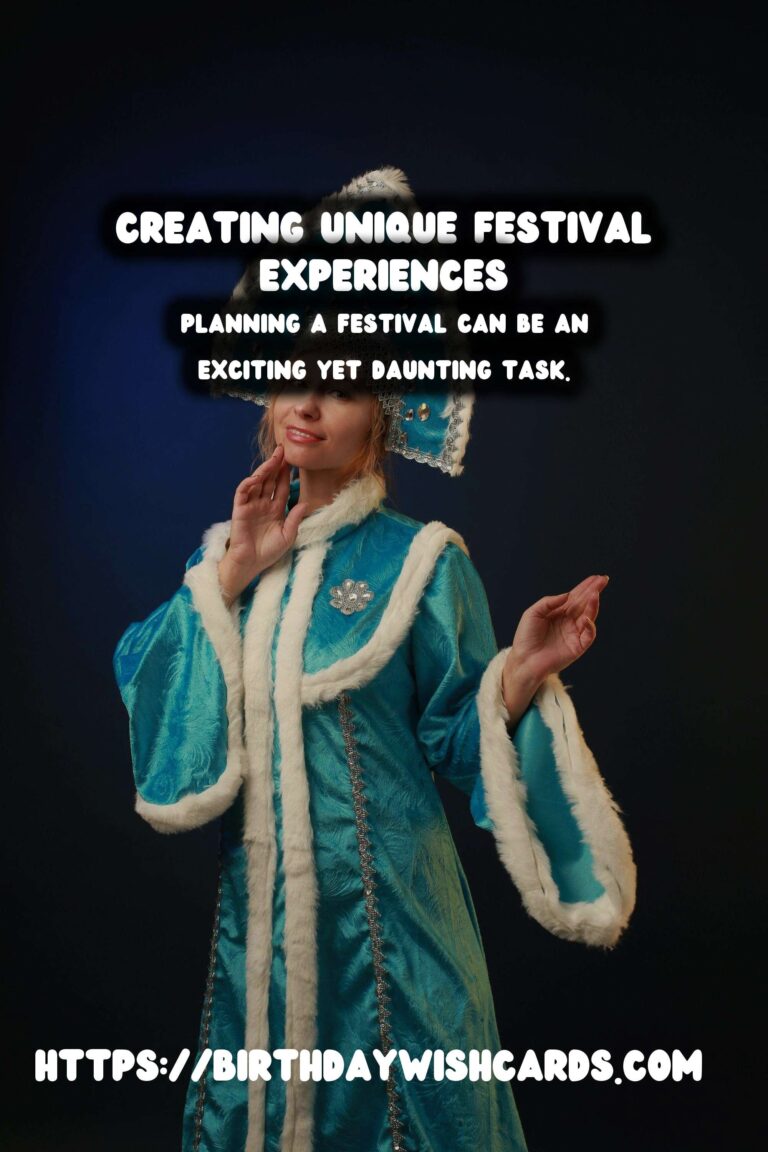 How to Create Unique Festival Planning Guides