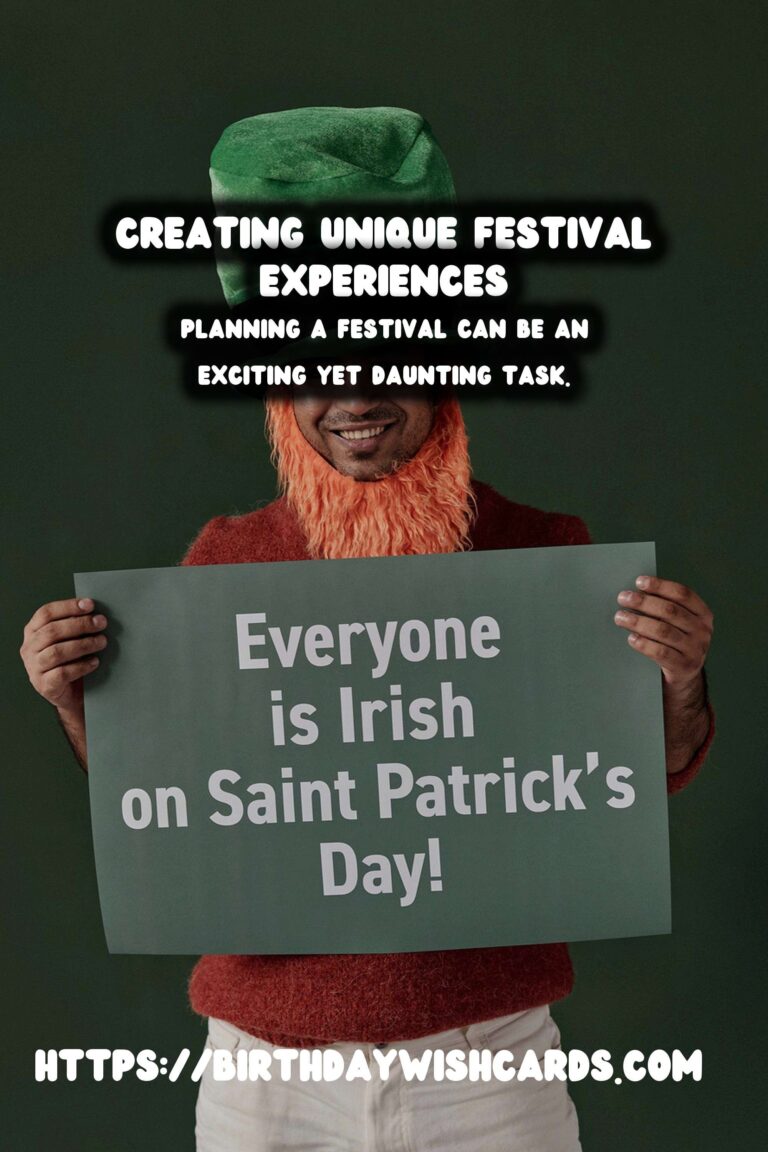 How to Create Unique Festival Planning Guides