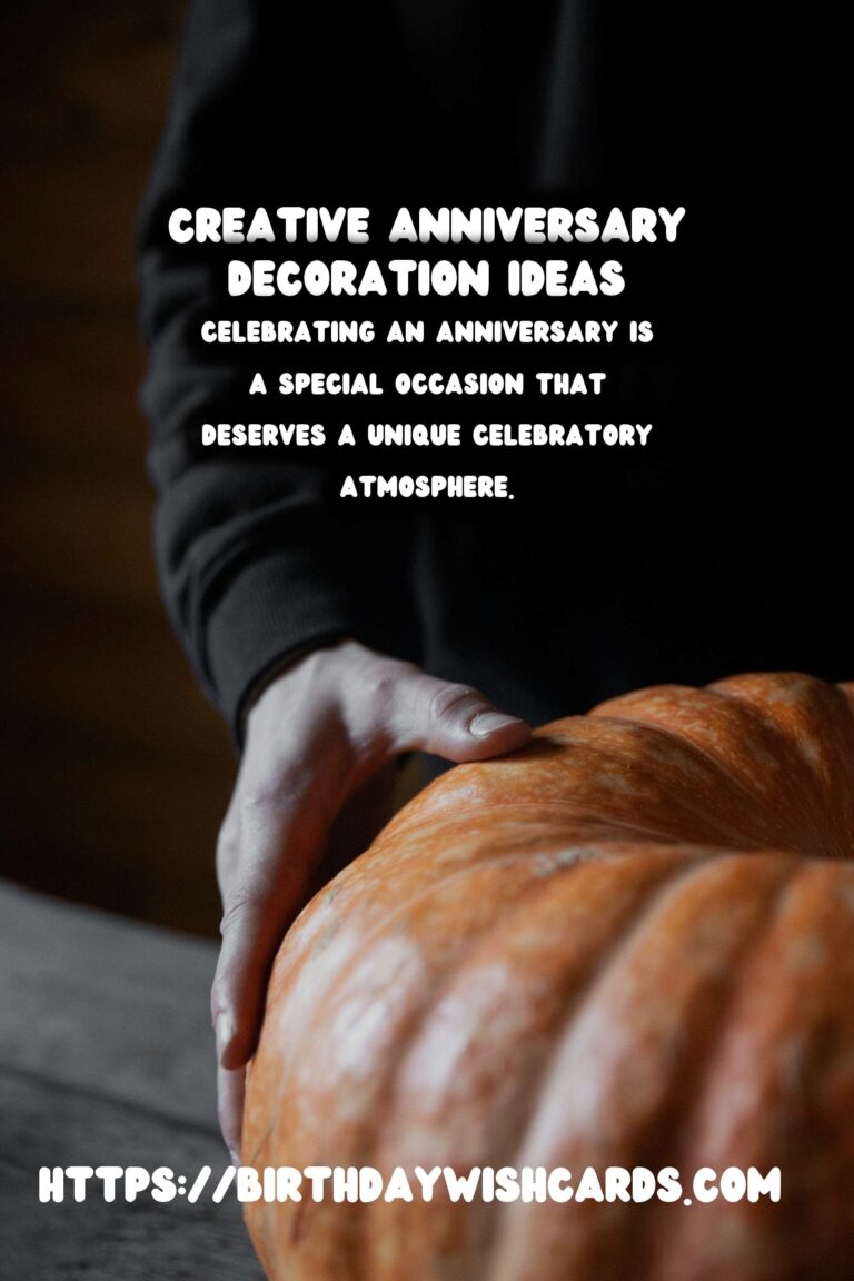 How to Customize Anniversary Decoration Ideas That Will Wow Your Guests