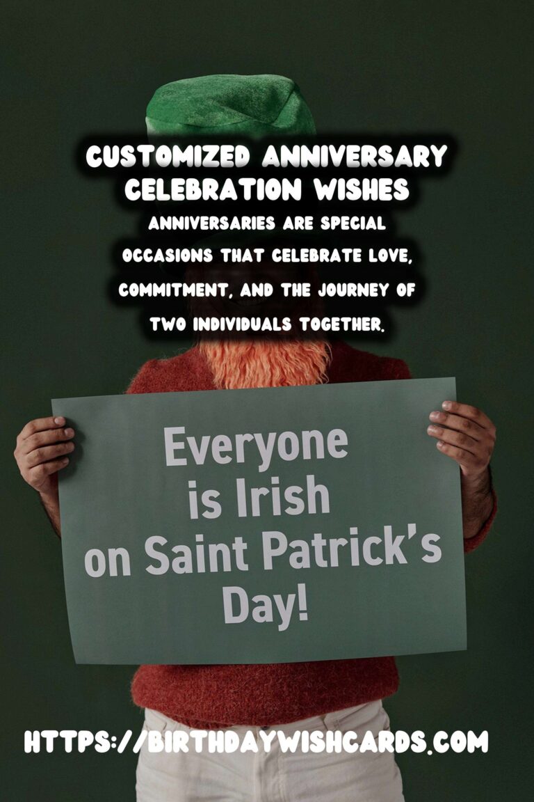 How to Customize Anniversary Wishes That Inspire Connection