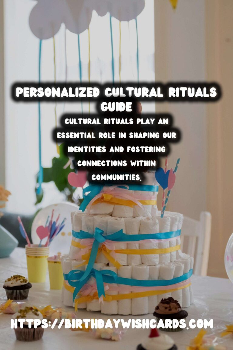 How to Customize Cultural Ritual Guides That Make Lasting Memories