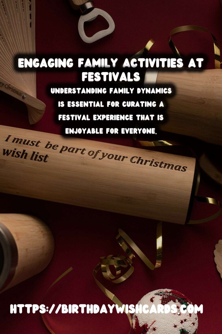 How to Customize Festival Activities for Families That Everyone Will Love