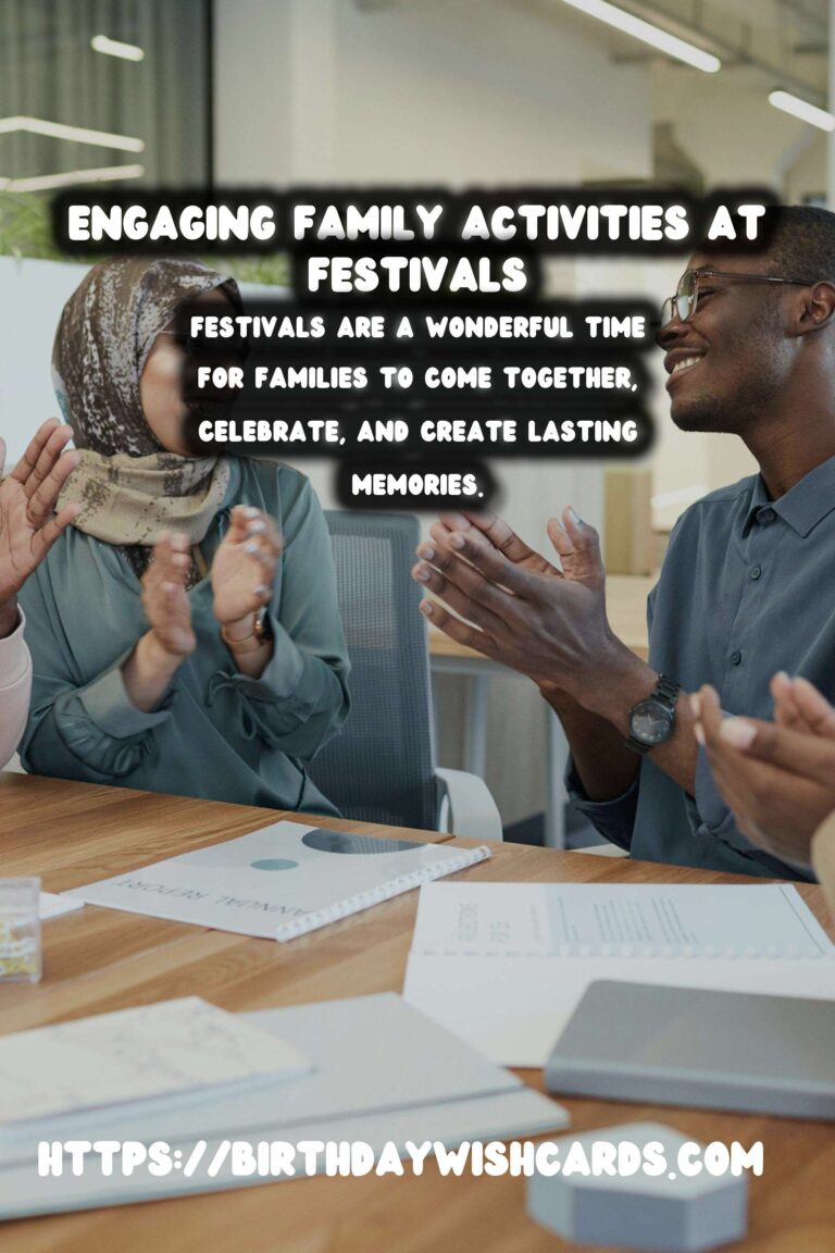 How to Customize Festival Activities for Families That Everyone Will Love
