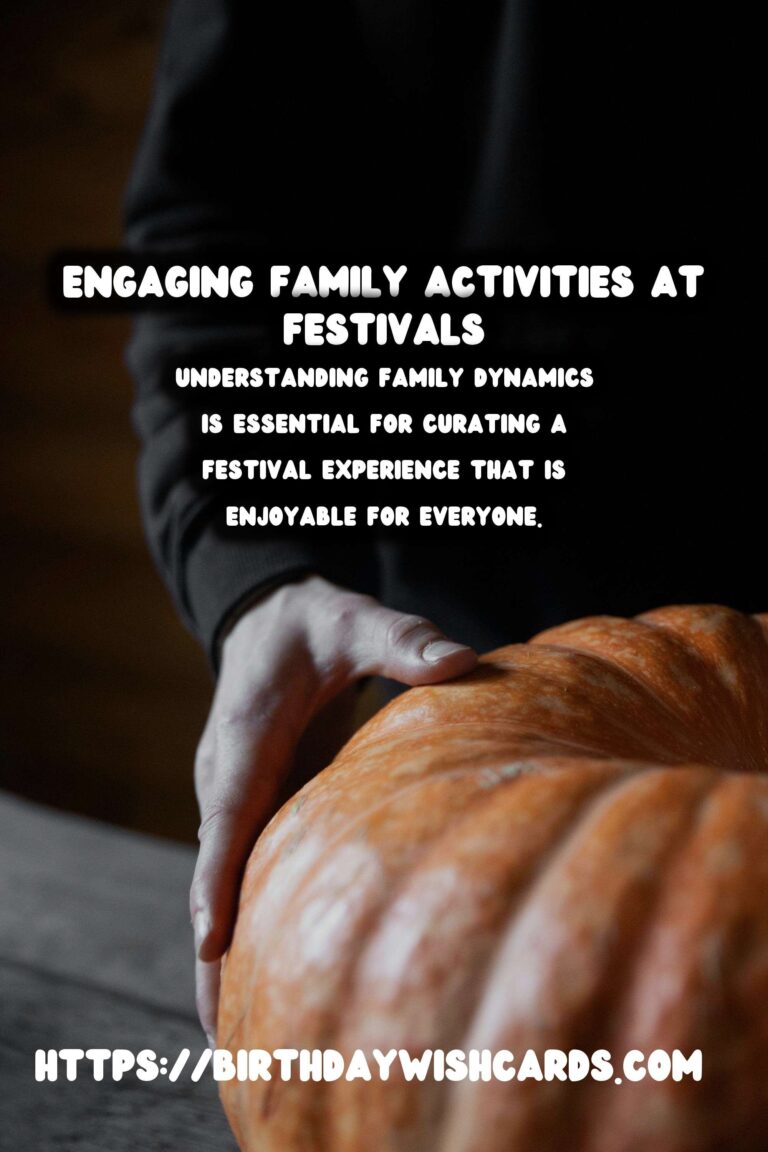 How to Customize Festival Activities for Families That Everyone Will Love