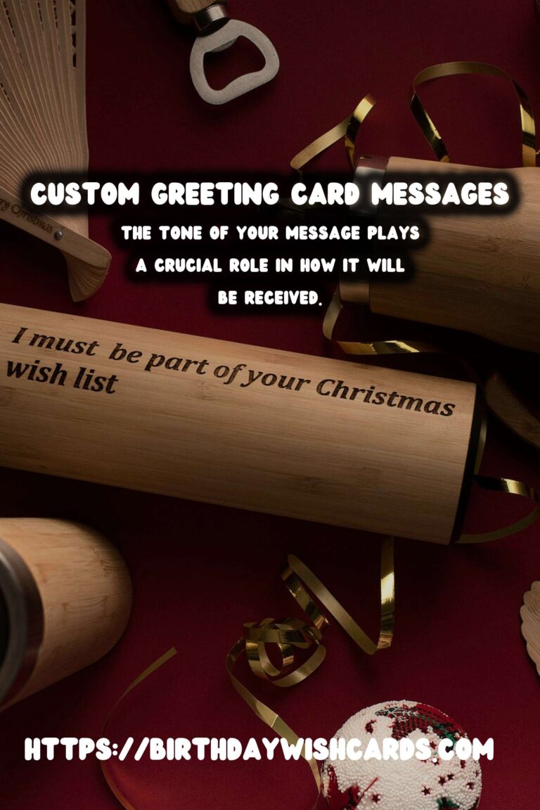 How to Customize Greeting Card Messages That Capture the Moment