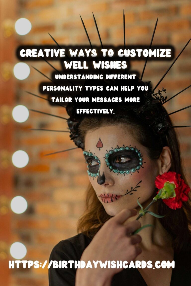 How to Customize Well Wishes For Every Personality