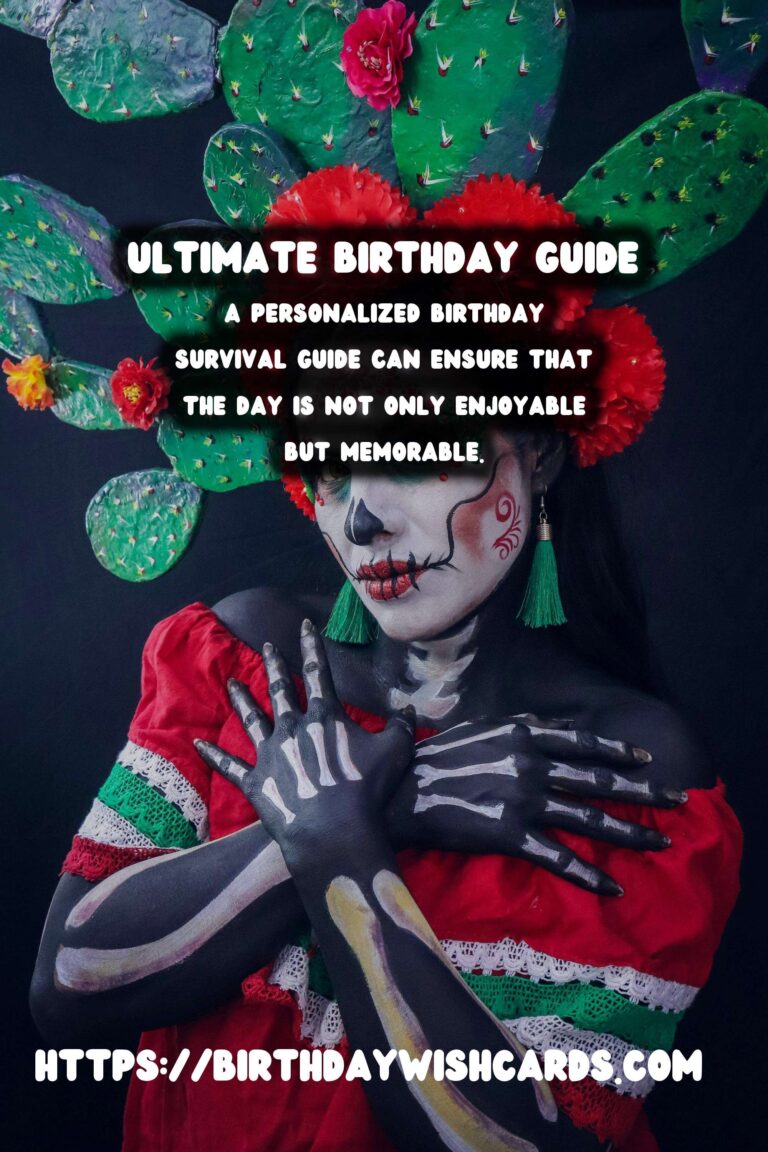 How to Customize Your Birthday Survival Guide for Lasting Impressions