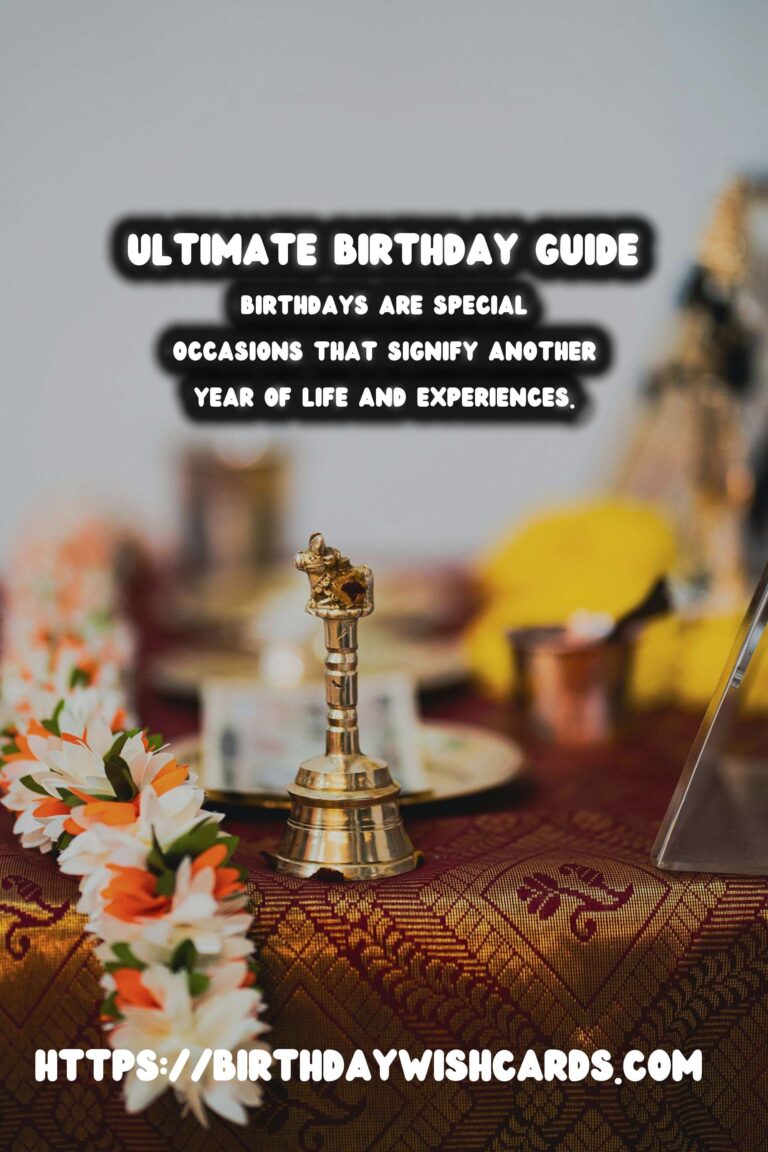 How to Customize Your Birthday Survival Guide for Lasting Impressions