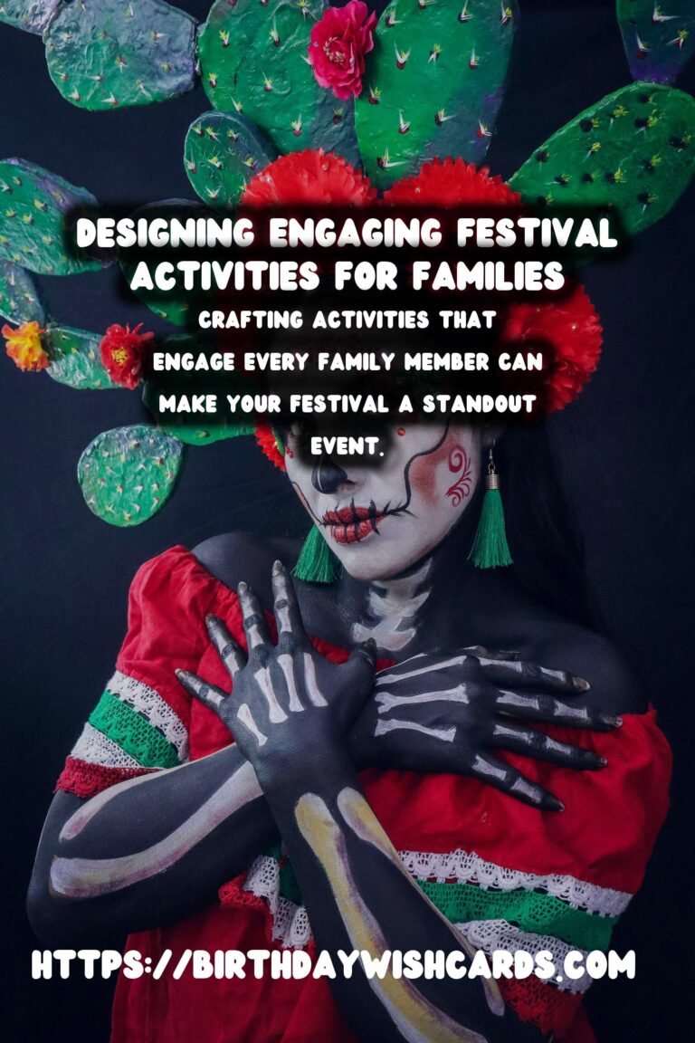 How to Design Festival Activities for Families for the Whole Family