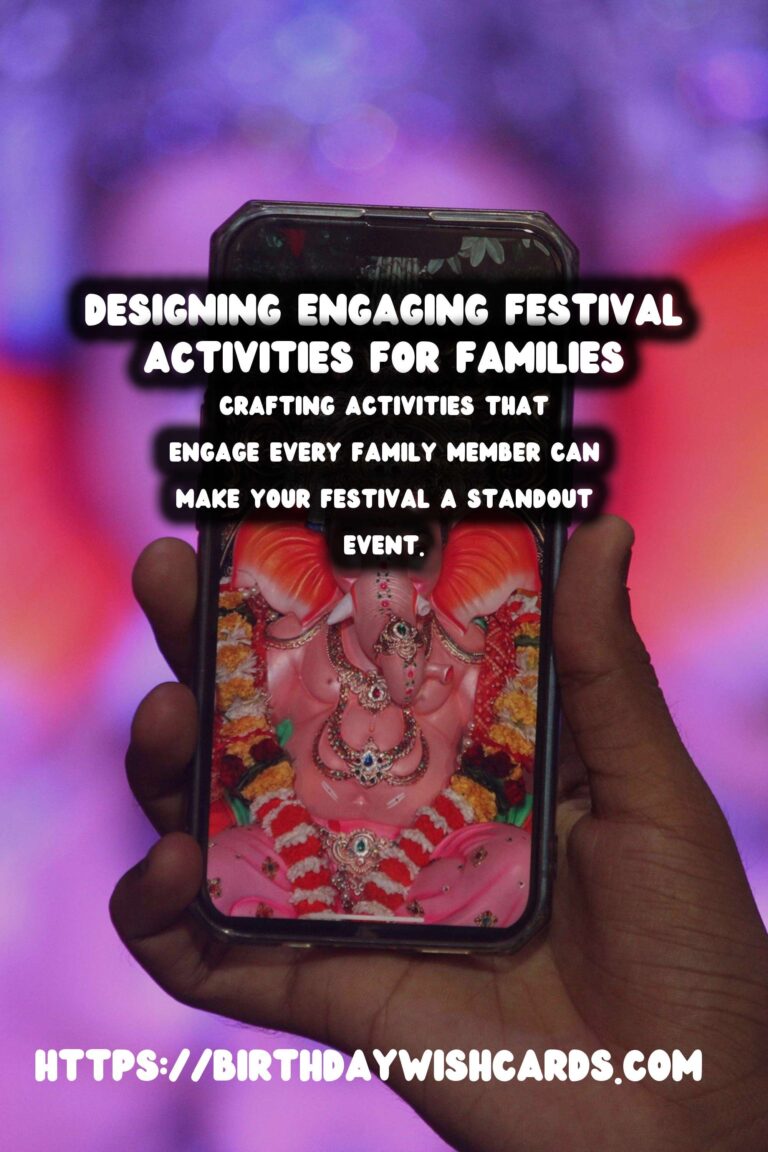 How to Design Festival Activities for Families for the Whole Family