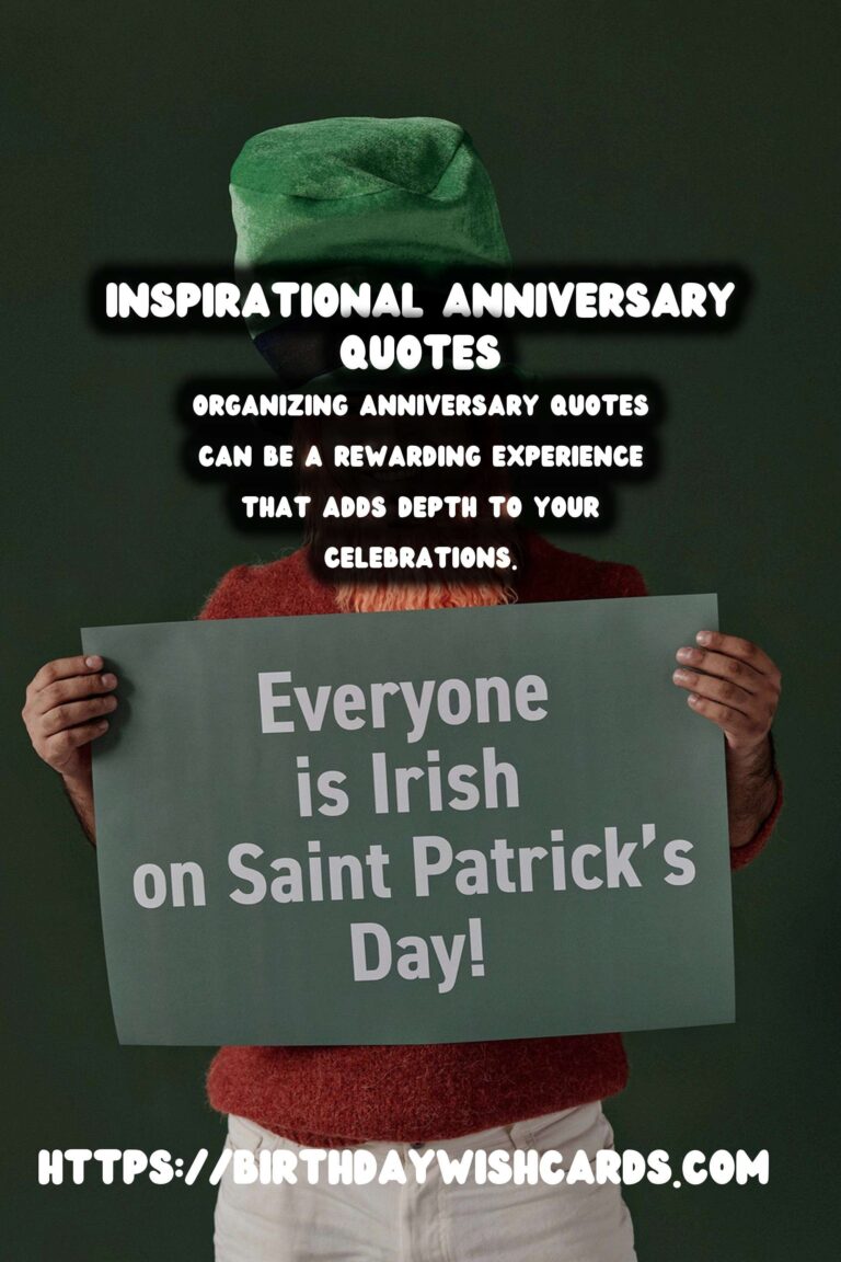 How to Organize Anniversary Quotes You’ll Love