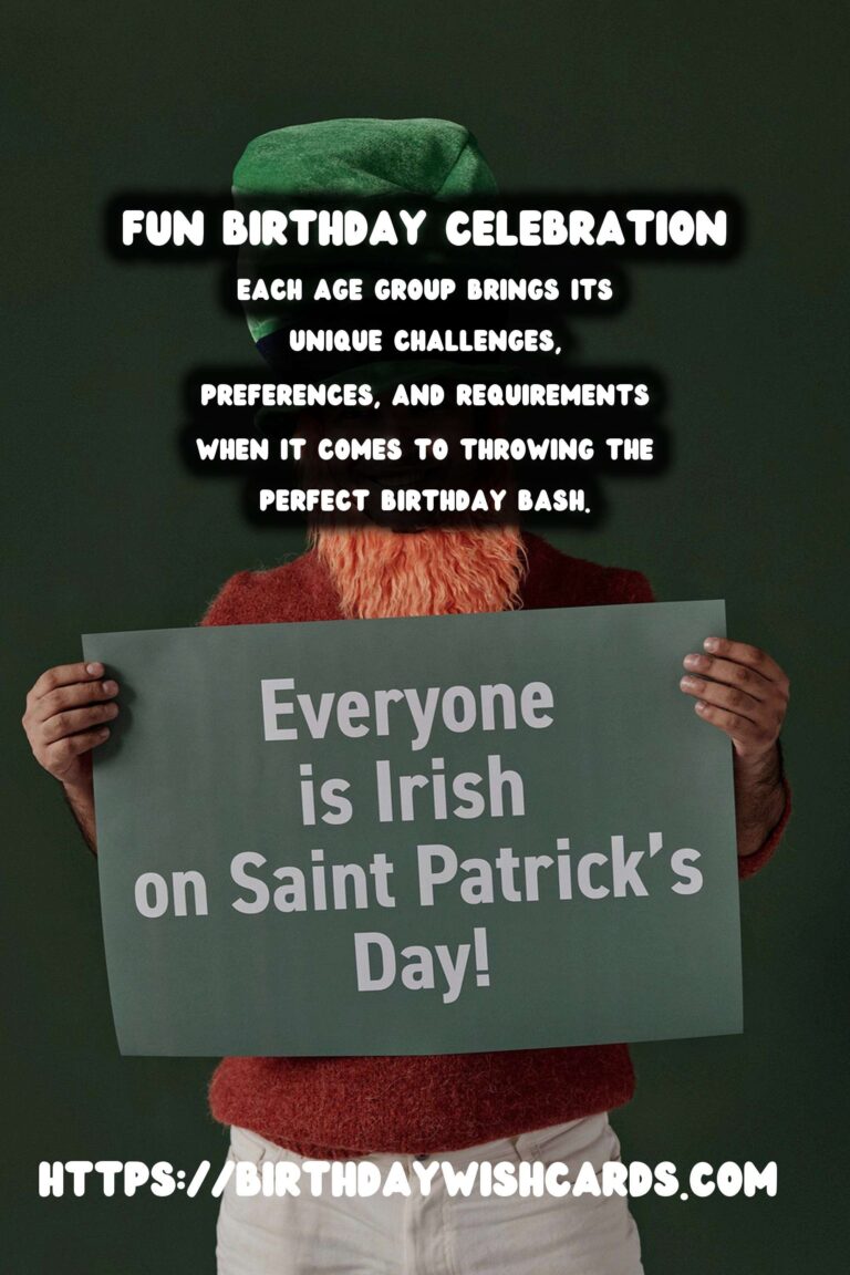 How to Organize Birthday Planning Tips For Every Age Group