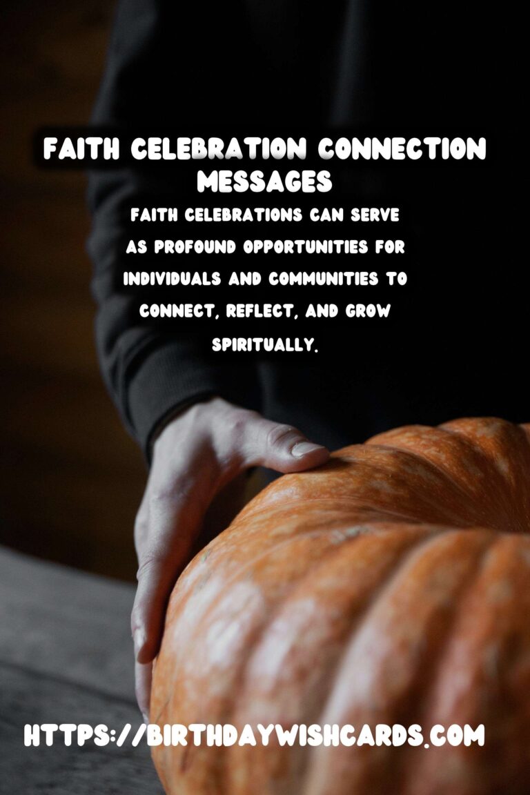 How to Organize Faith Celebration Messages That Inspire Connection