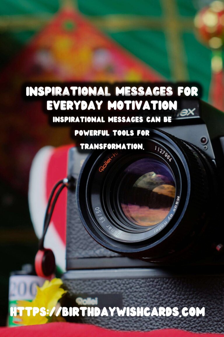 How to Organize Inspirational Messages That Make Memories