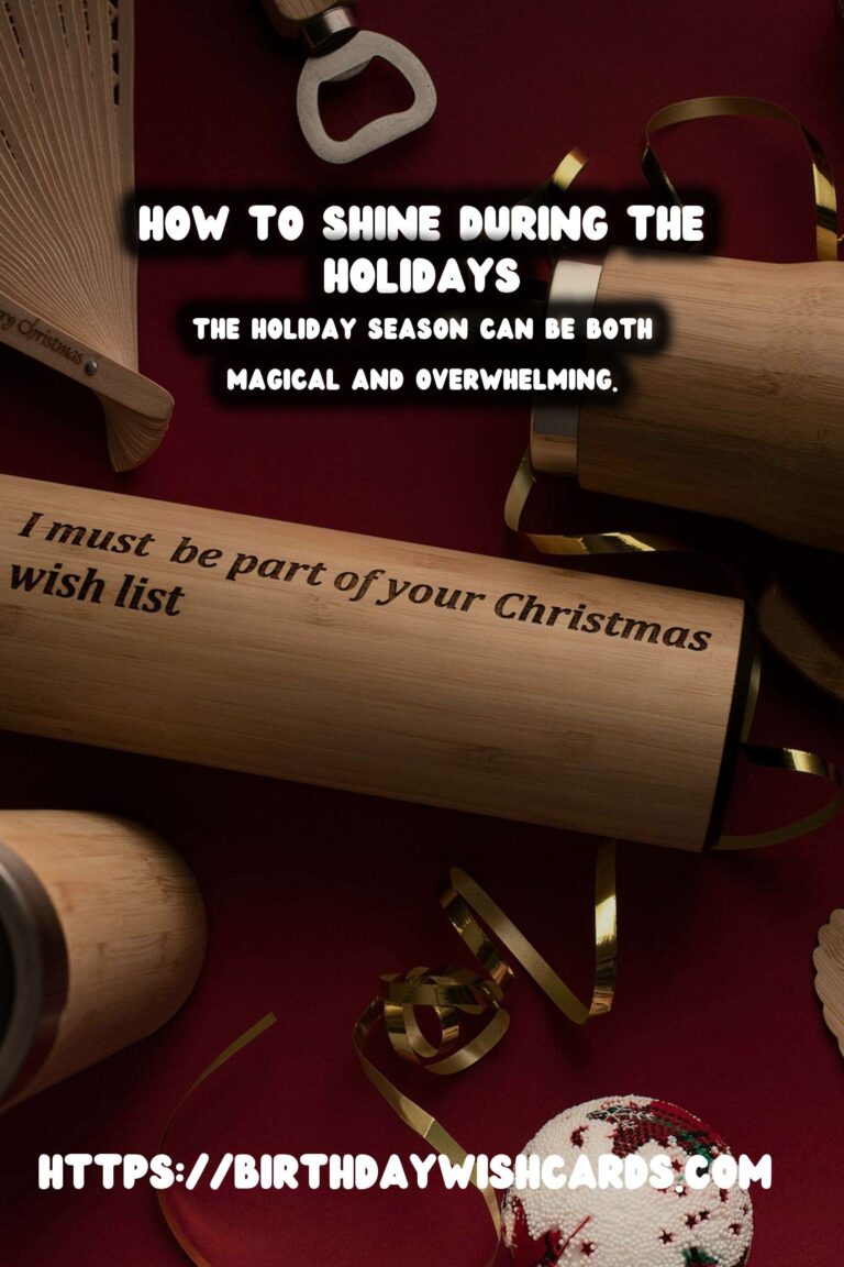 How to Organize a Holiday Survival Guide That Shines