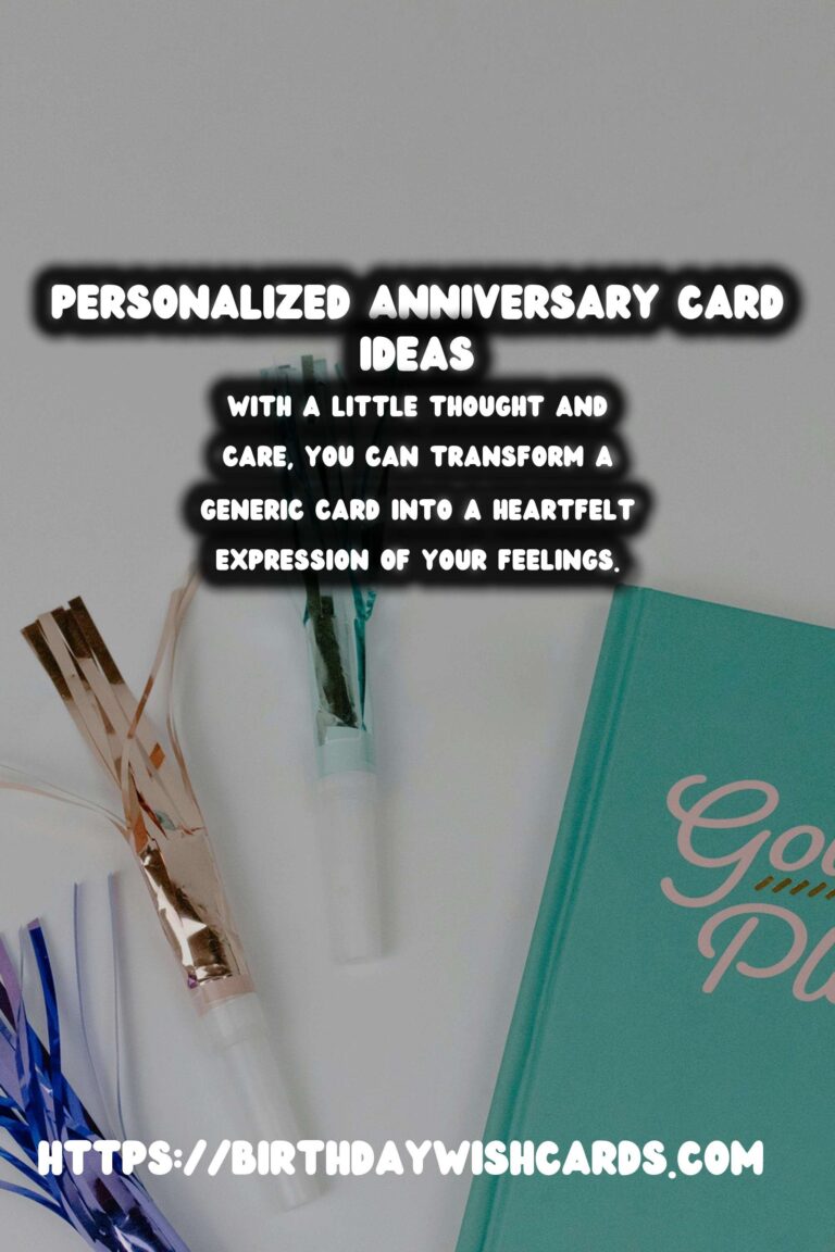 How to Personalize Anniversary Card Messages That Feel Authentic