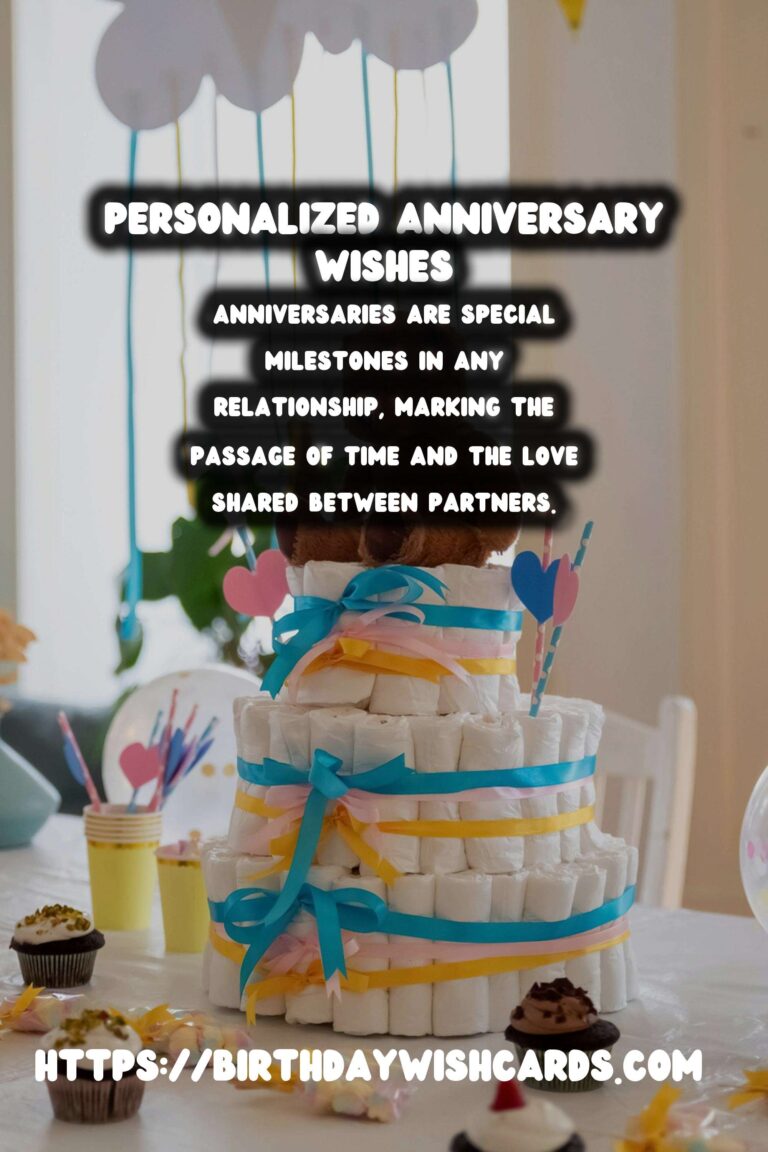 How to Personalize Anniversary Wishes For an Unforgettable Experience