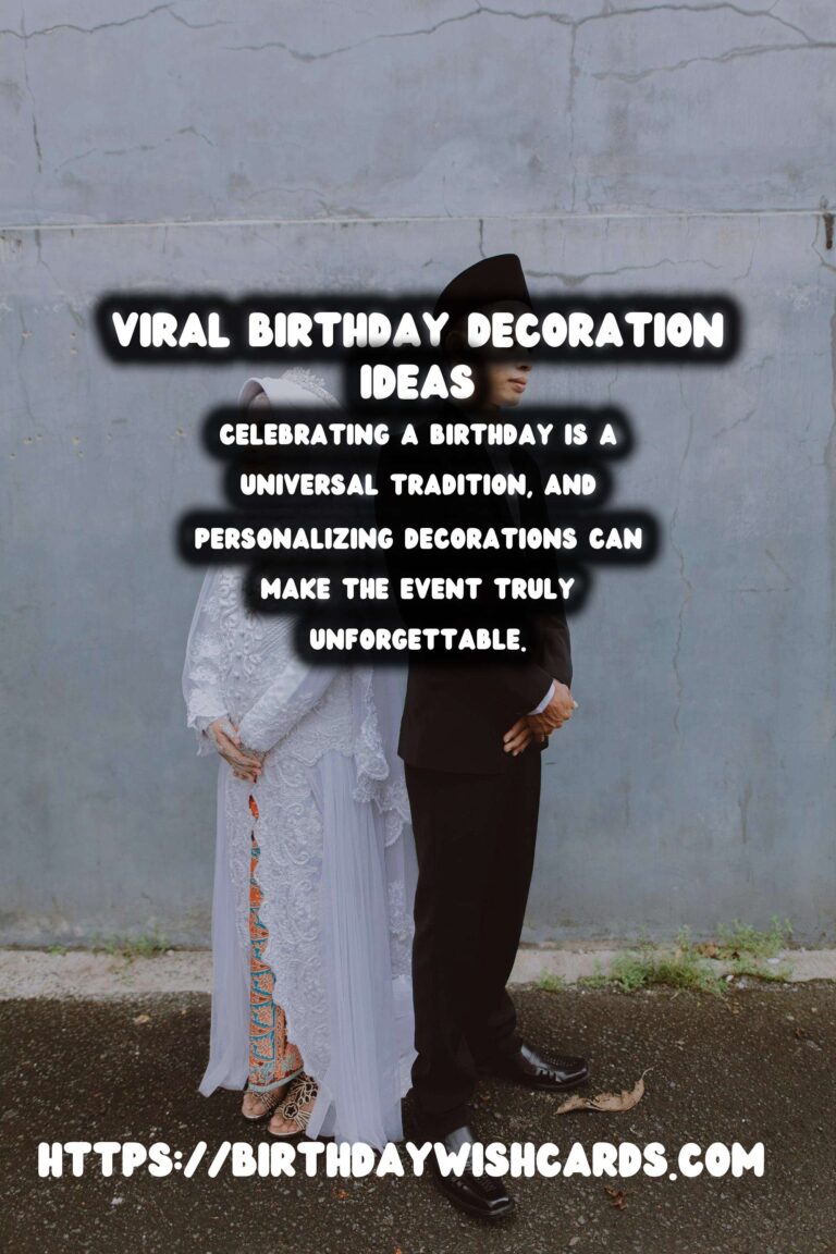 How to Personalize Birthday Decorations That Go Viral