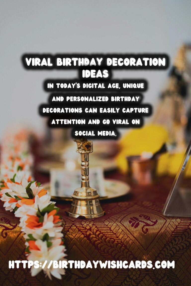 How to Personalize Birthday Decorations That Go Viral