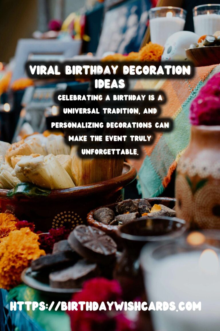 How to Personalize Birthday Decorations That Go Viral