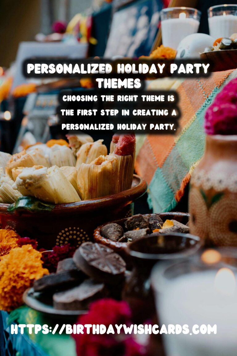 How to Personalize Holiday Party Themes For Lasting Impressions