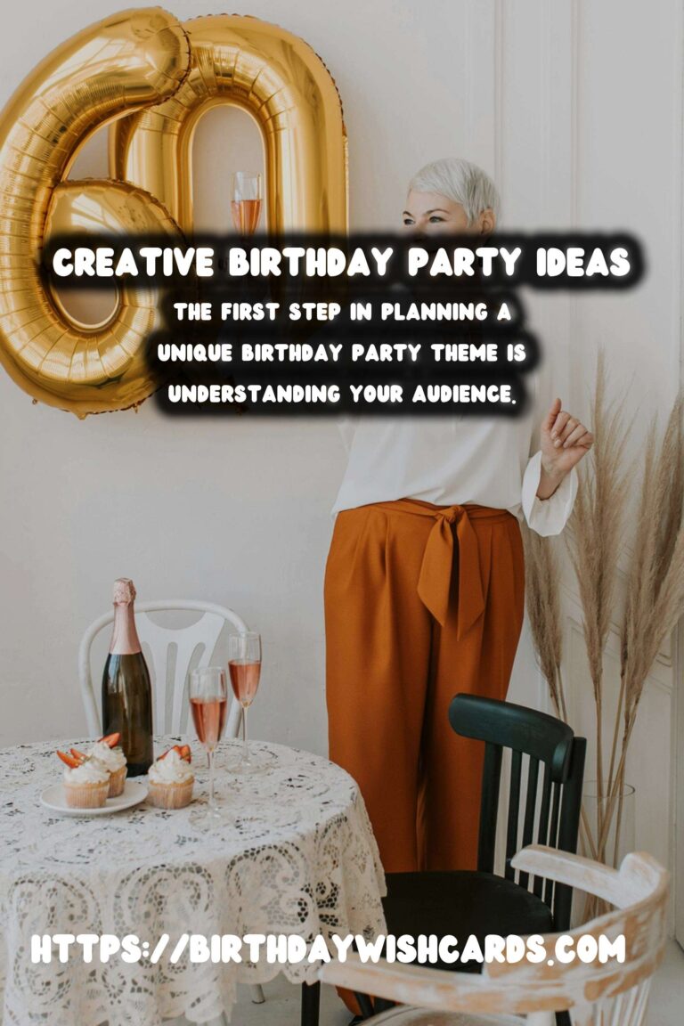 How to Plan Birthday Party Themes That Are Unique