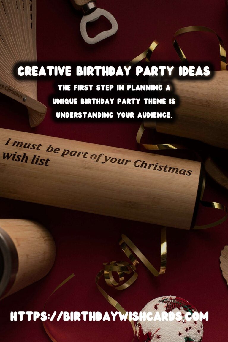 How to Plan Birthday Party Themes That Are Unique