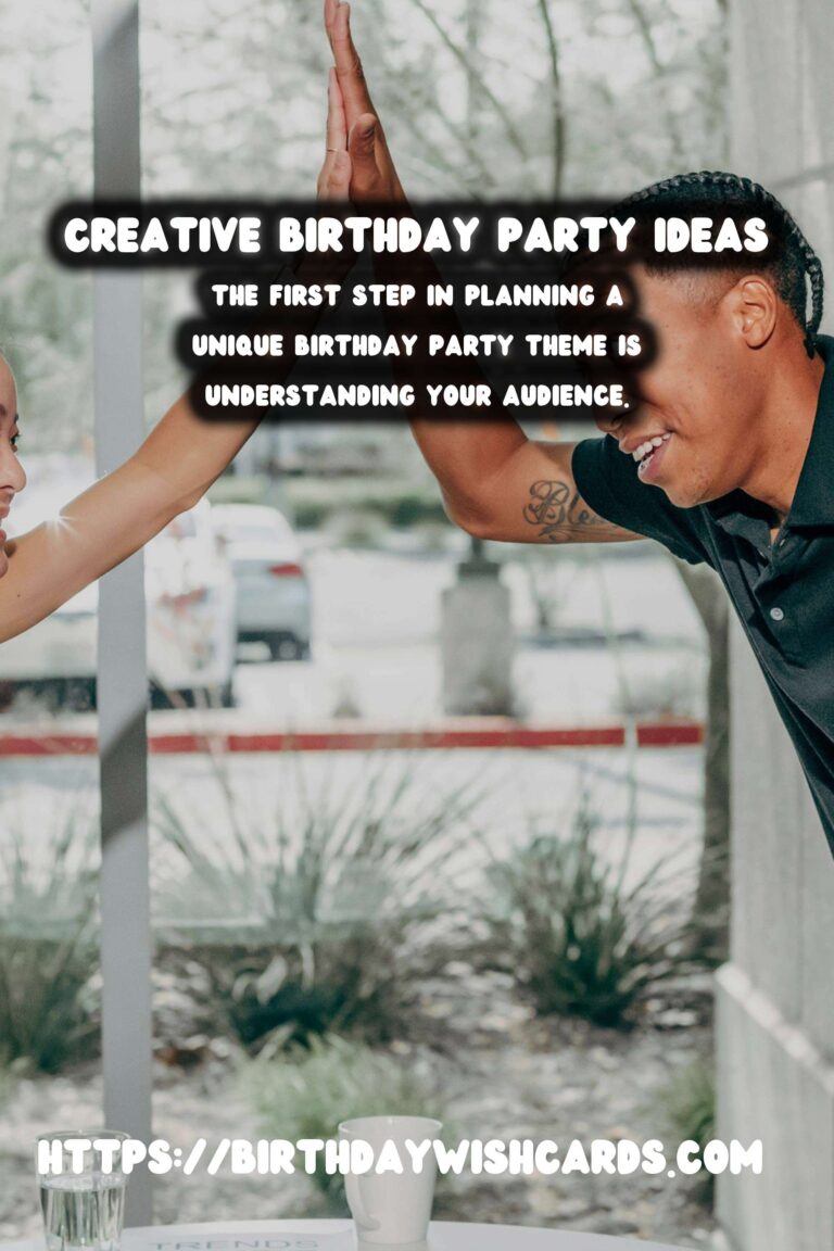 How to Plan Birthday Party Themes That Are Unique