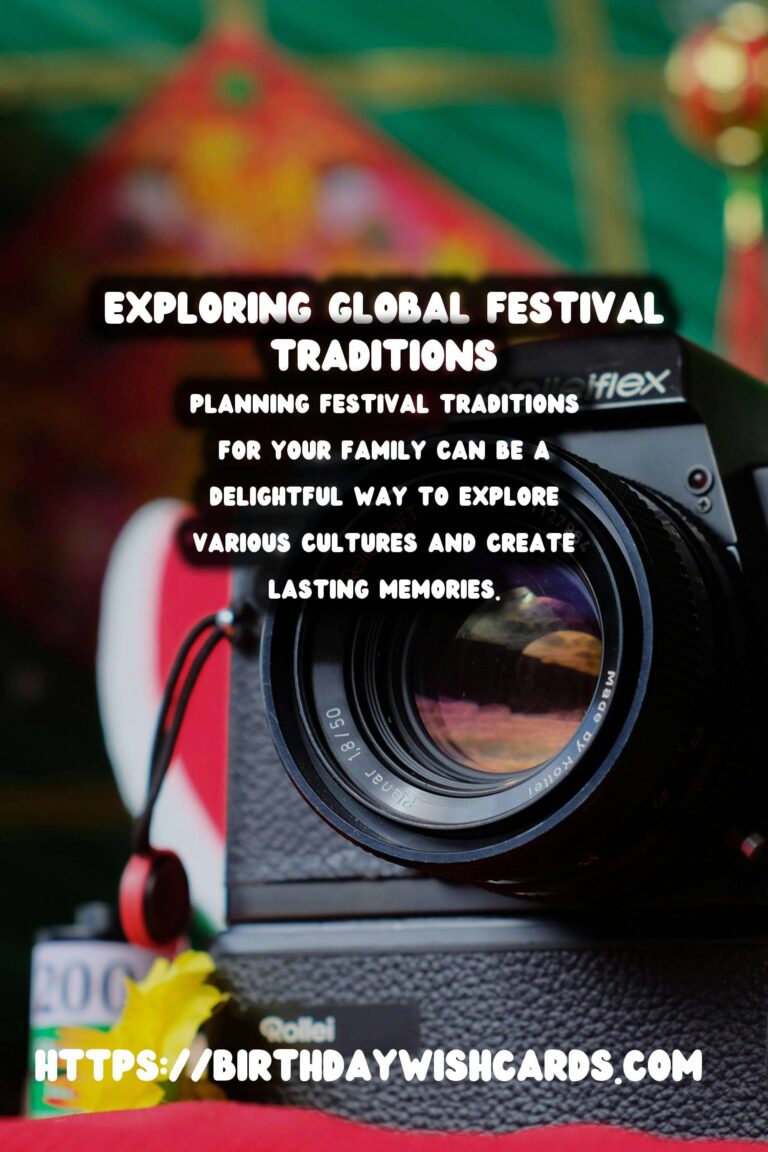 How to Plan Festival Traditions Around the World For the Whole Family