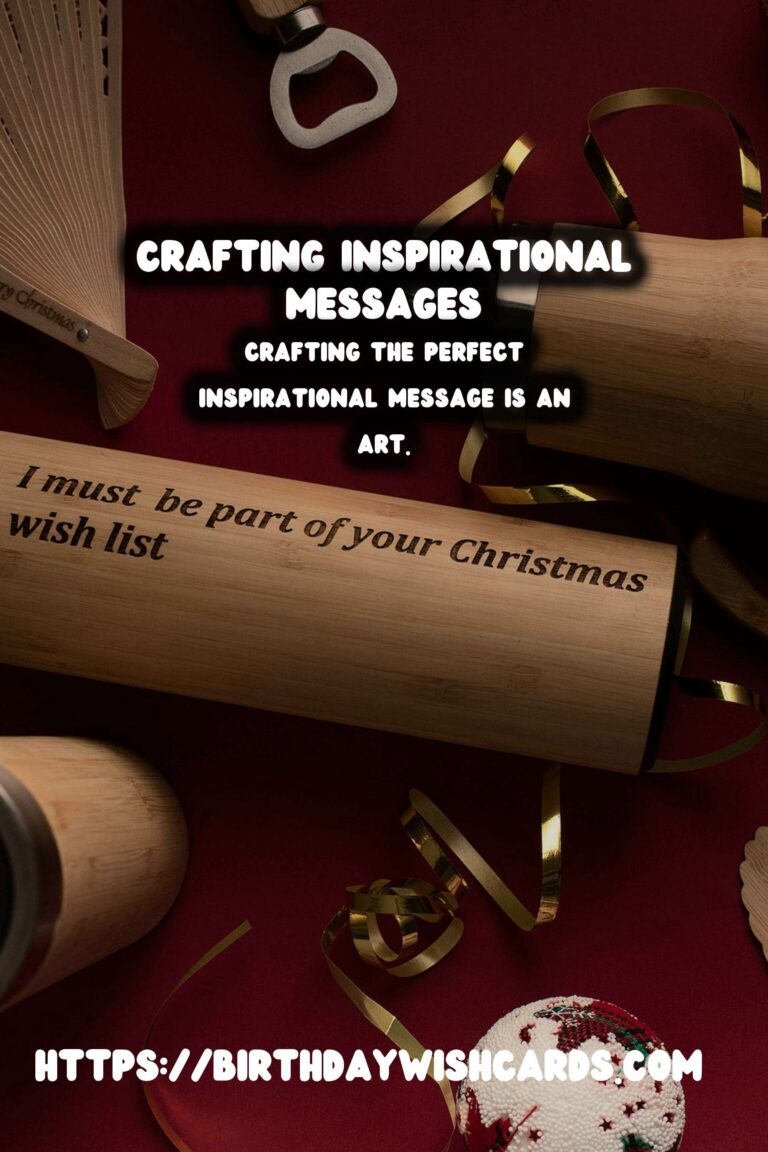 How to Plan Inspirational Messages That Impress