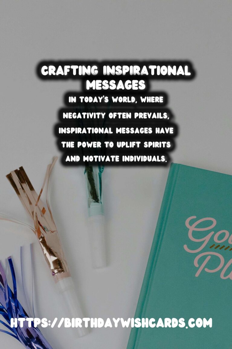 How to Plan Inspirational Messages That Impress