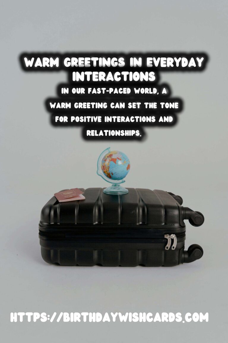 How to Plan Warm Greetings That Shine