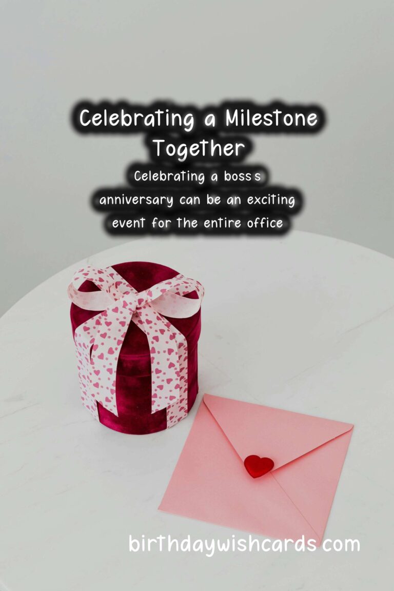 How to Plan a Surprise Anniversary for Bosses