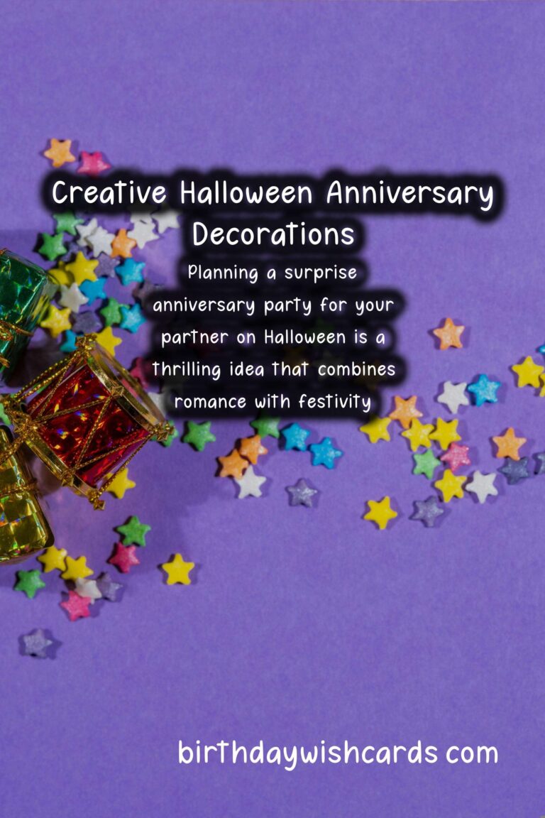 How to Plan a Surprise Anniversary for Halloween