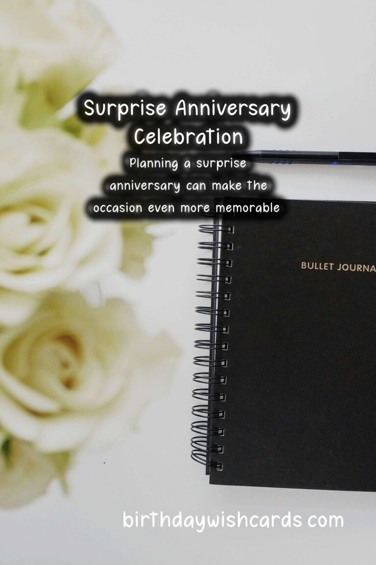 How to Plan a Surprise Anniversary for Lovers