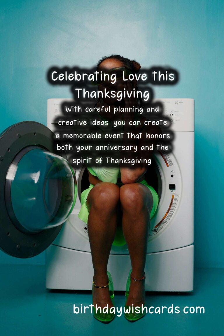 How to Plan a Surprise Anniversary for Thanksgiving