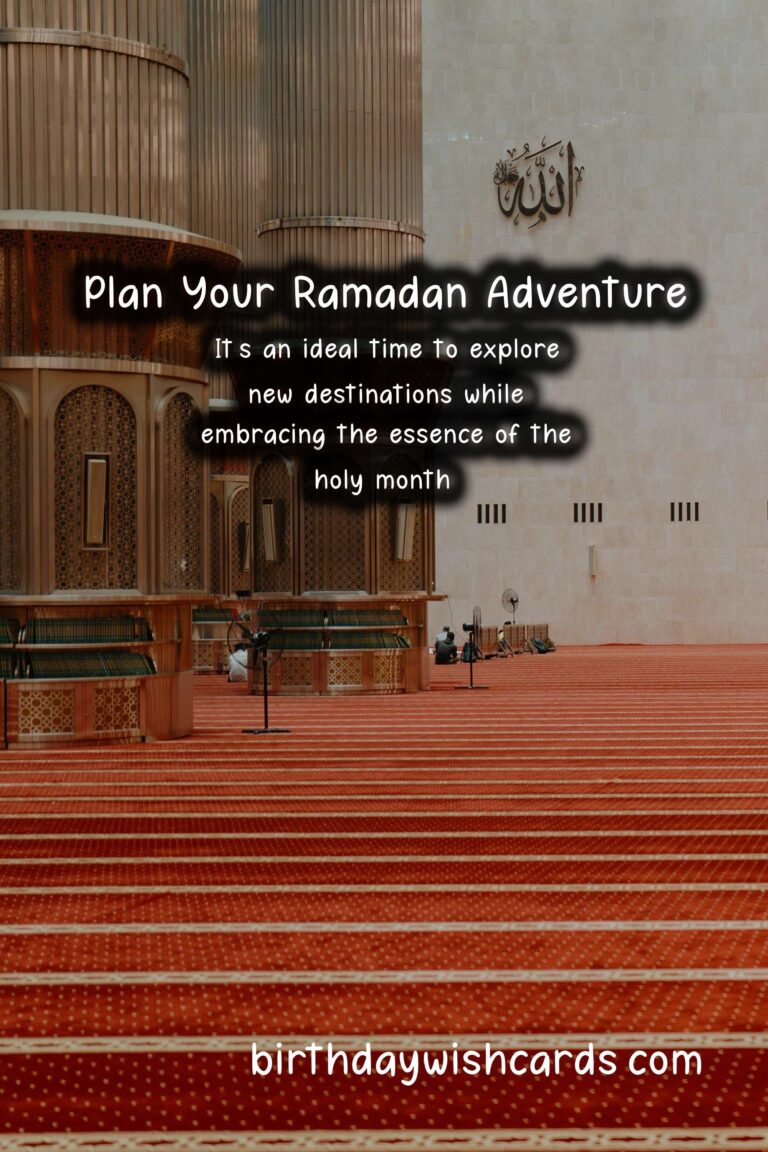 How to Plan the Perfect Ramadan Adventure