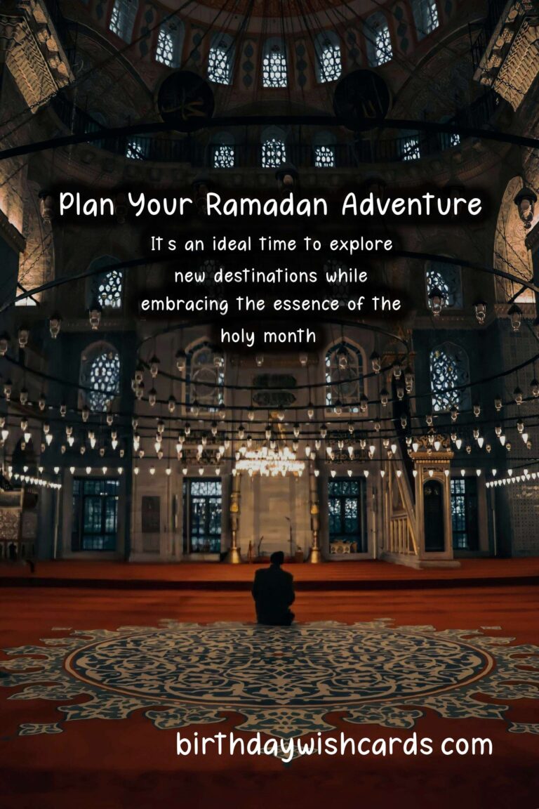 How to Plan the Perfect Ramadan Adventure